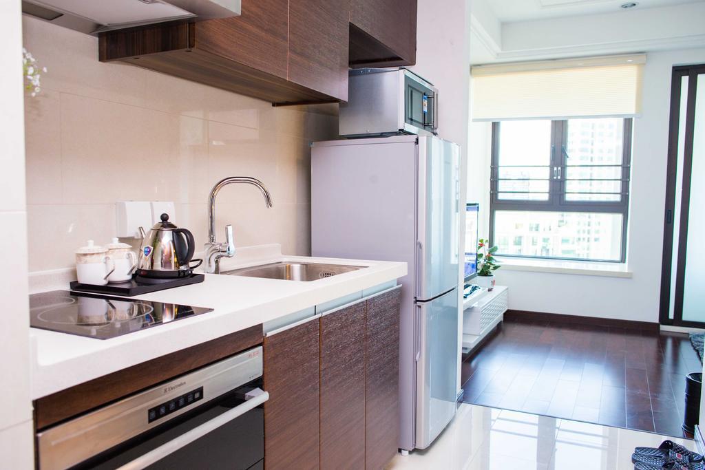Zhuhai Vidicl Service Apartment Oda fotoğraf